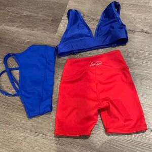 Kids Matching Set - Blue and Red